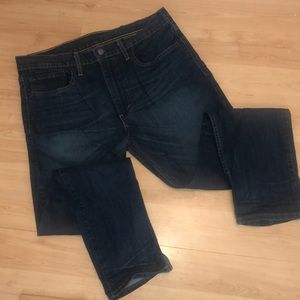 Men’s 34x32 502 Flex Taper Dark Wash Levi Jeans